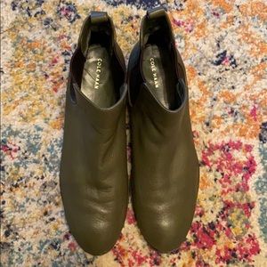 Cole Haan Leather Chelsea Ankle Boots Sz 11 B